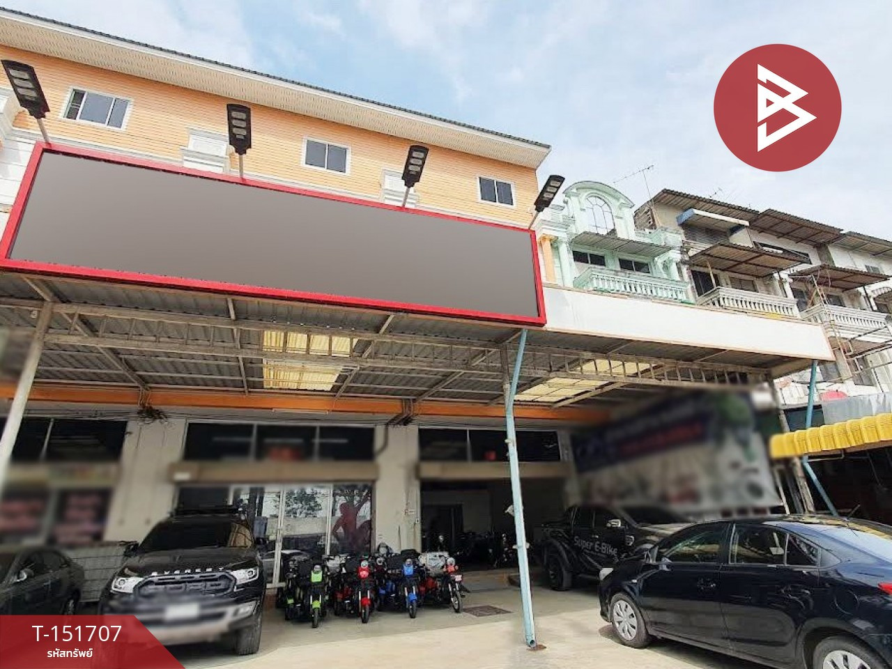 ขายอาคารพาณิชย์​ 2​ คูหา​ 4 ชั้น อ.บางพลี สมุทรปราการ​ ทำเลหนามแดง-เทพารักษ์