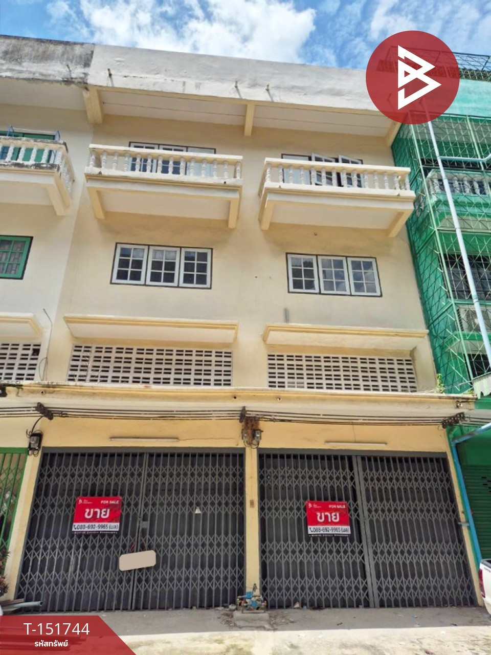 ขายอาคารพาณิชย์ 3 ชั้น เนื้อที่ 18.2 ตร.วา บางบอน กรุงเทพมหานคร