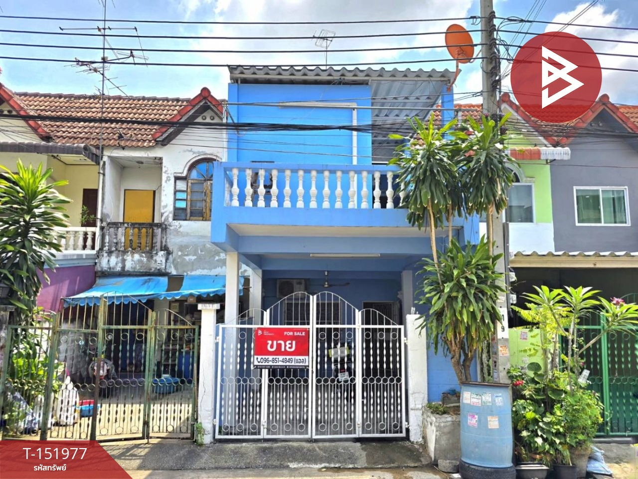 ขายทาวน์เฮ้าส์ หมู่บ้านเพชรสยามวิลล่า เอกชัย 76 ภาษีเจริญ กรุงเทพมหานคร