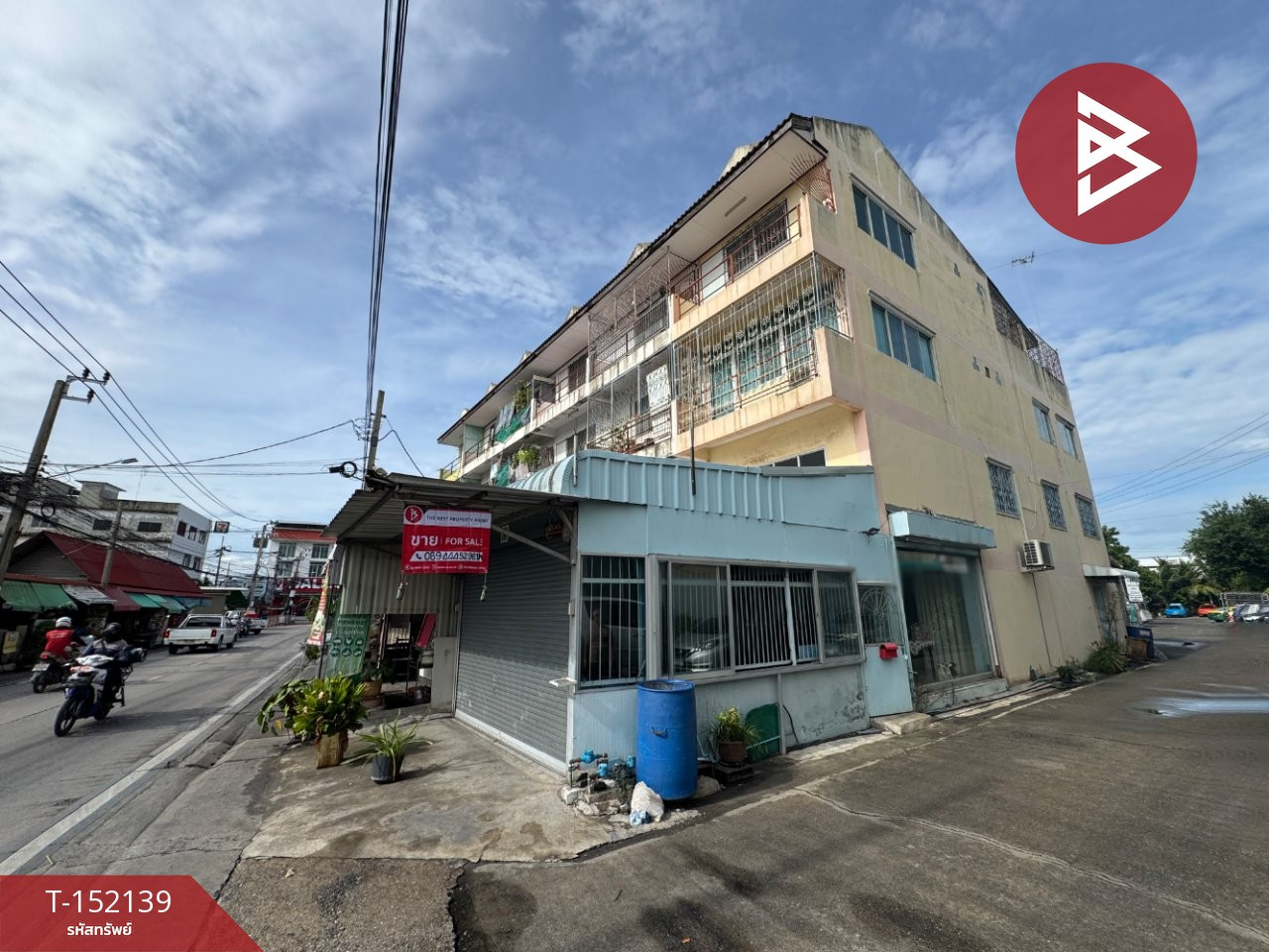 ขายอาคารพาณิชย์ 3 ชั้นครึ่ง เนื้อที่ 22 ตร.วา พระสมุทรเจดีย์ สมุทรปราการ