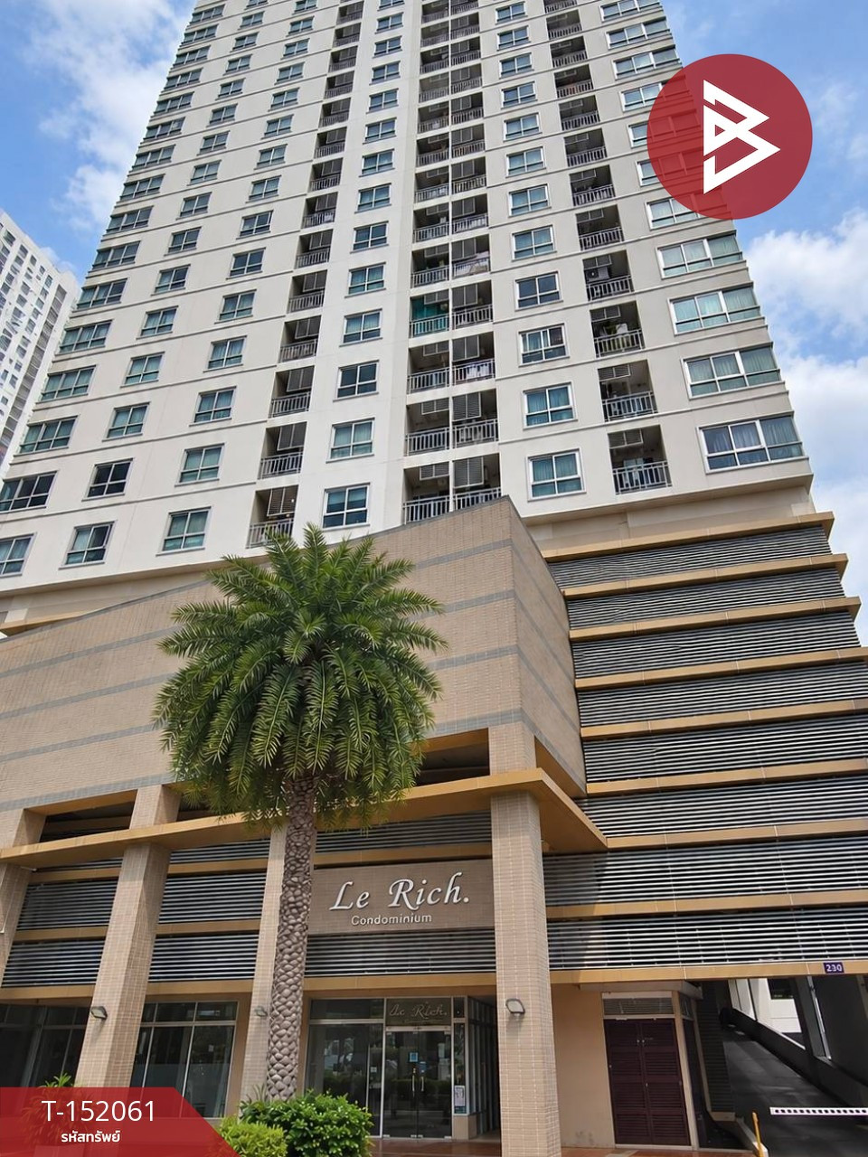 ขายคอนโด เลอริช สาทร-สาธุประดิษฐ์ พระราม 3 กรุงเทพฯ ห้องมุม สวยวิวเมือง