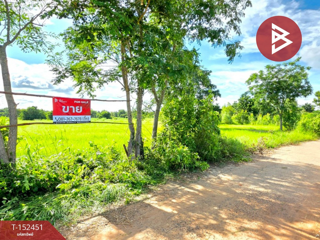 ขายที่ดิน เนื้อที่ 5 ไร่ 1 งาน 53.4 ตร.วา บรบือ มหาสารคาม