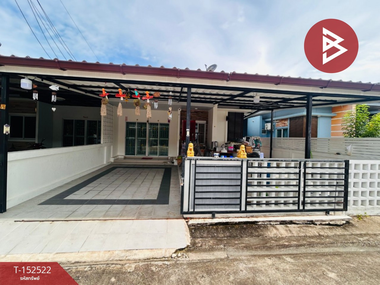 ขายบ้านแฝด หมู่บ้านประภัสสร 8 อมตะซิตี้-บ่อวิน ชลบุรี