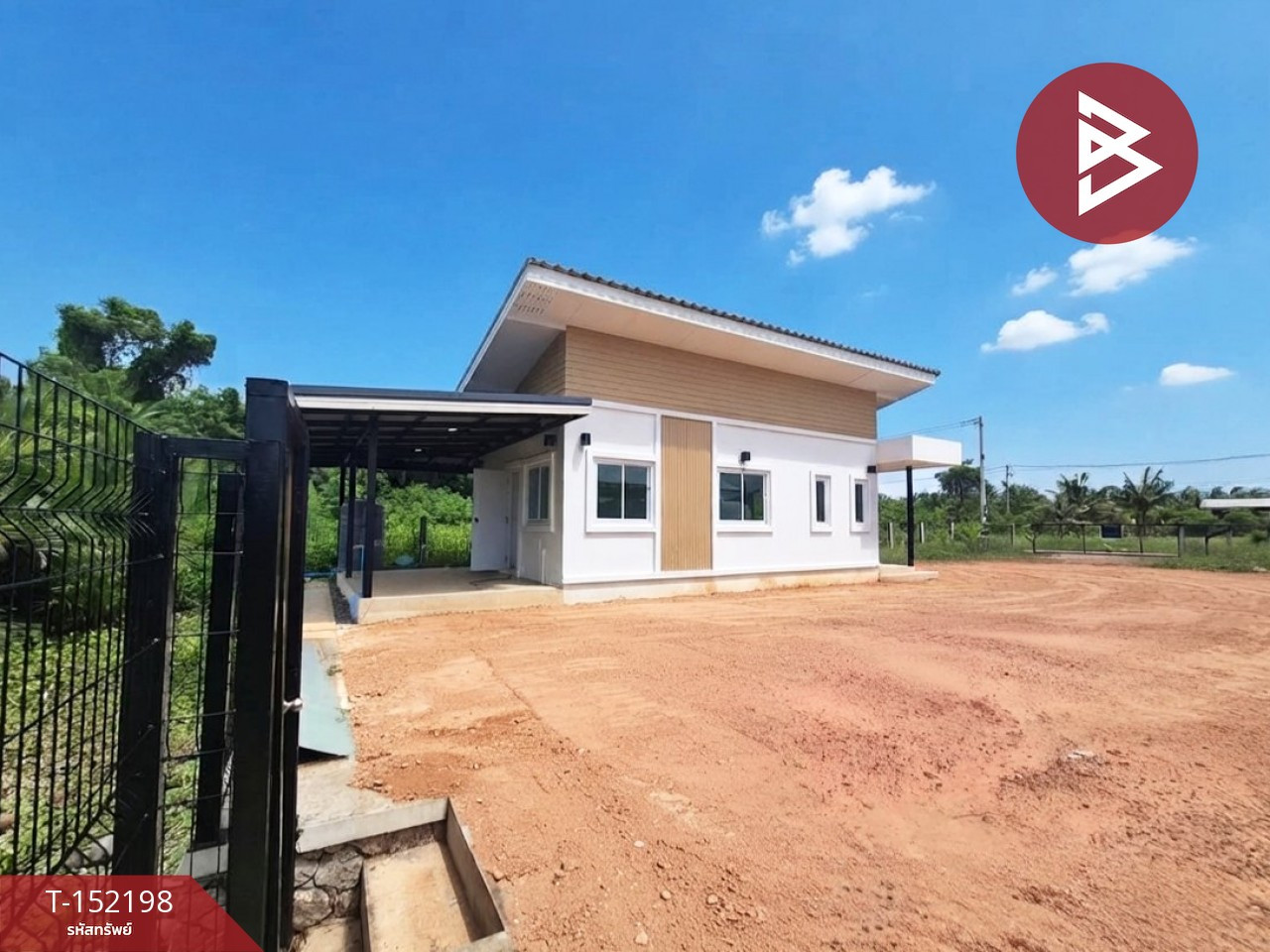 ขายบ้านเดี่ยวพร้อมที่ดิน เนื้อที่ 1 งาน 17.1 ตร.วา นางตะเคียน สมุทรสงคราม