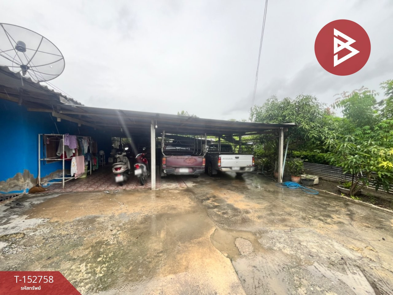 ขายบ้านเดี่ยวชั้นเดียว เนื้อที่ 111.3 ตร.วา กำแพงแสน นครปฐม บรรยากาศดี