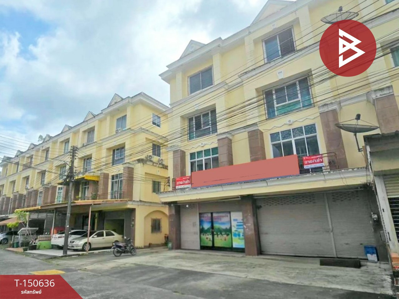 ขาย/เช่า อาคารพาณิชย์ 2 คูหา 3 ชั้นครึ่ง เนื้อที่ 61.6 ตร.วา วัดใหม่ จันทบุรี