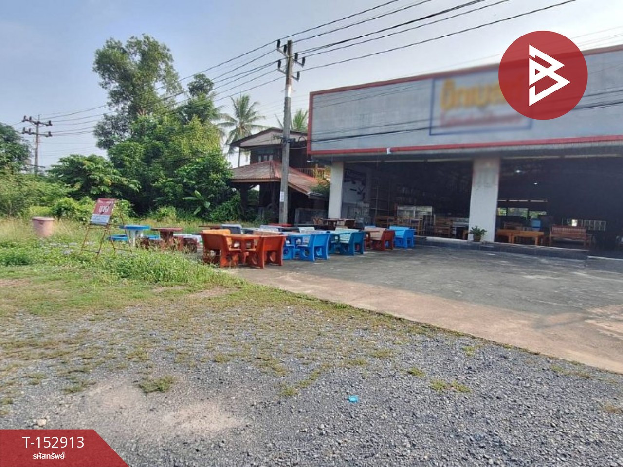 ขายโกดังพร้อมอาคารชั้นเดียว เนื้อที่ 163.6 ตร.วา นครศรีธรรมราช ทำเลค้าขาย ติดถนนใหญ่ทุ่งสง-พัทลุง