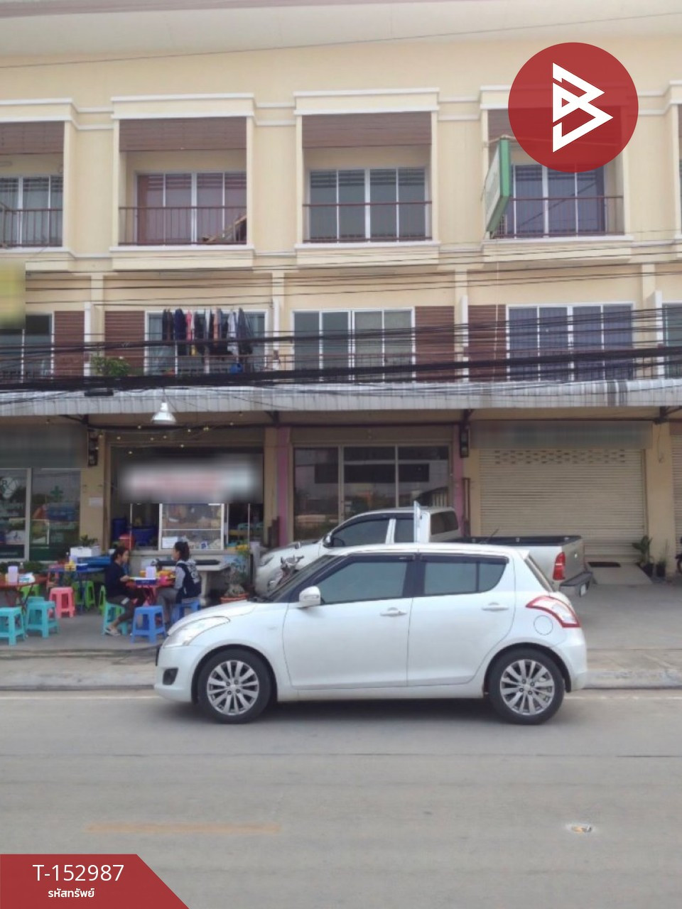 ขายอาคารพาณิชย์ 3 ชั้น เนื้อที่ 19.5 ตร.วา บ้านบ่อ สมุทรสาคร