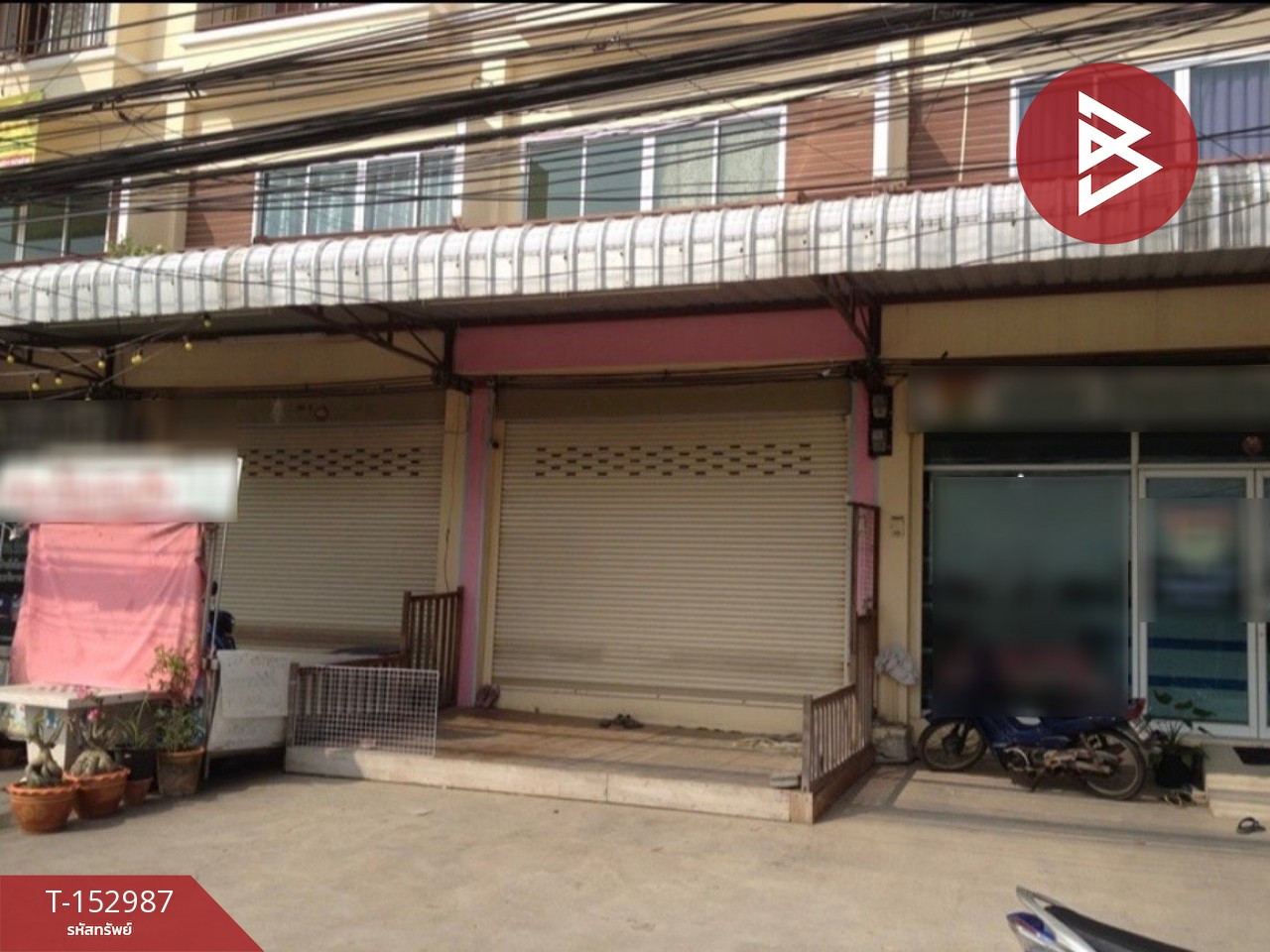 ขายอาคารพาณิชย์ 3 ชั้น เนื้อที่ 19.5 ตร.วา บ้านบ่อ สมุทรสาคร