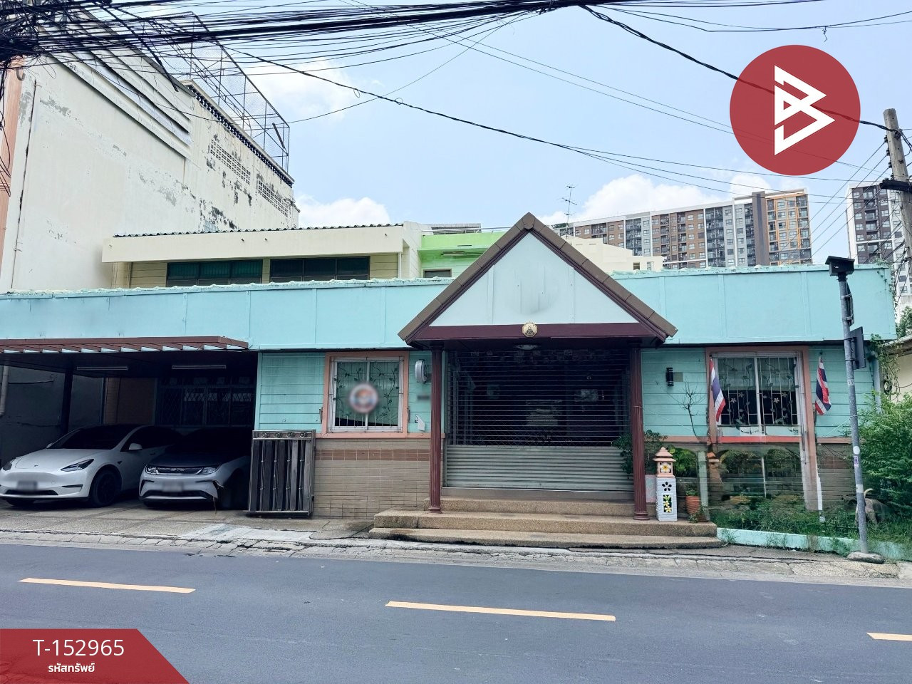 ขาย/เช่าที่ดินพร้อมสิ่งปลูกสร้าง เนื้อที่ 1 งาน 33 ตร.วา บางพลัด กรุงเทพมหานคร