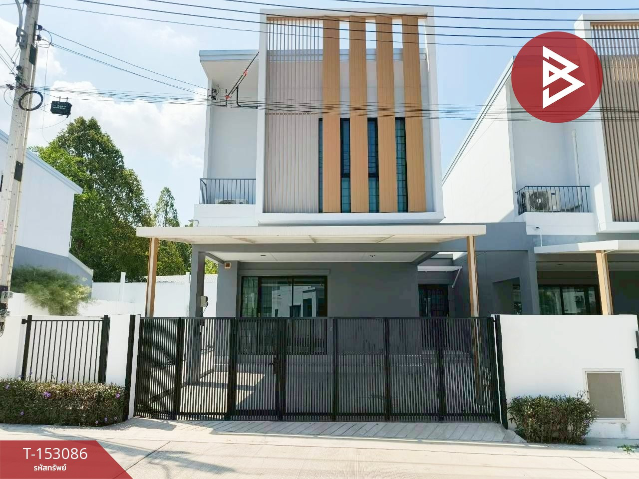 ขายทาวน์เฮ้าส์ หมู่บ้านมณีรินทร์ ปาร์ค ข้าวหลาม (Maneerin Park Khaolam) ชลบุรี
