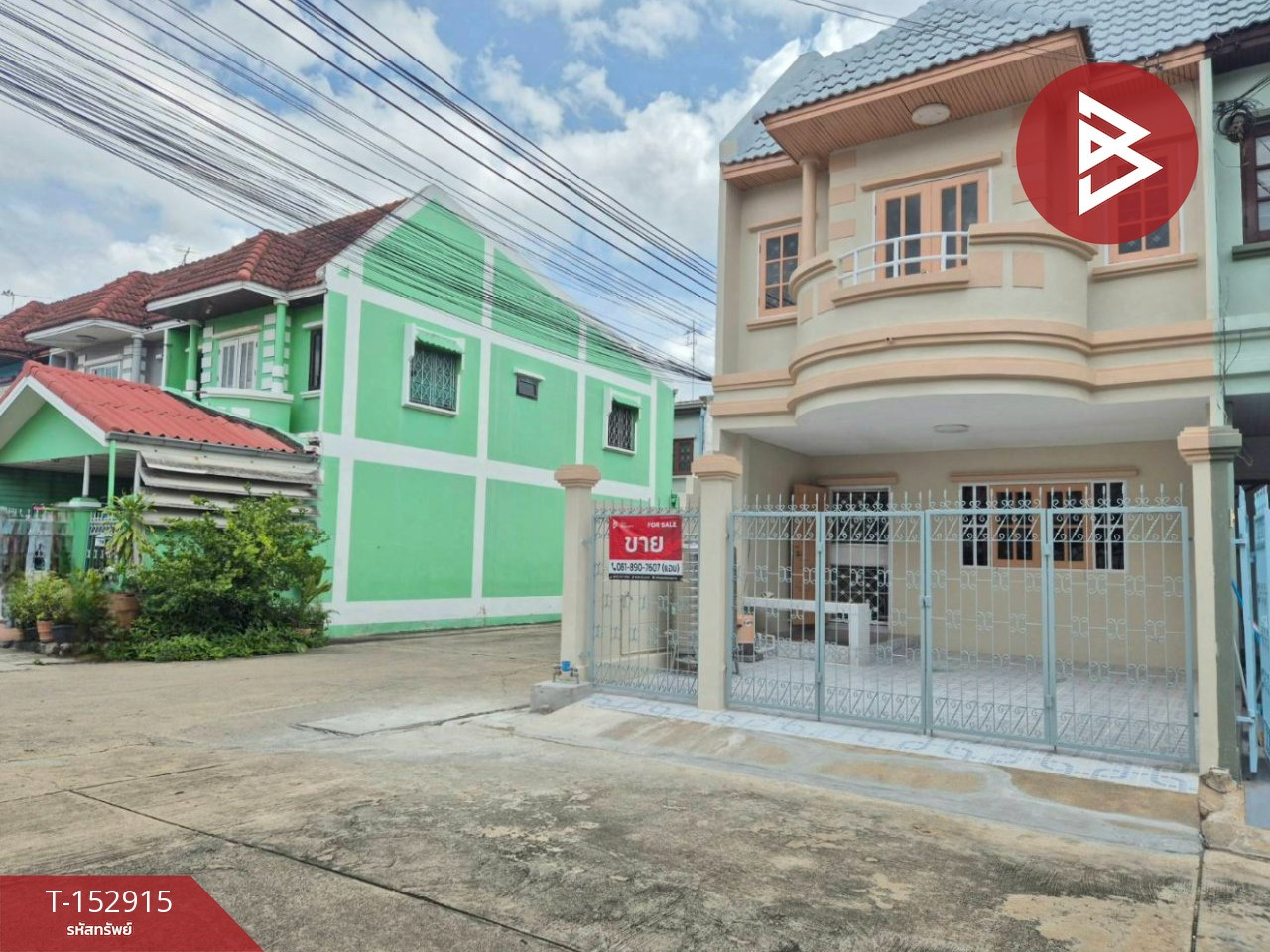 ขายทาวน์เฮ้าส์ หมู่บ้านชลกานต์ บางเลน 10 บางใหญ่ นนทบุรี