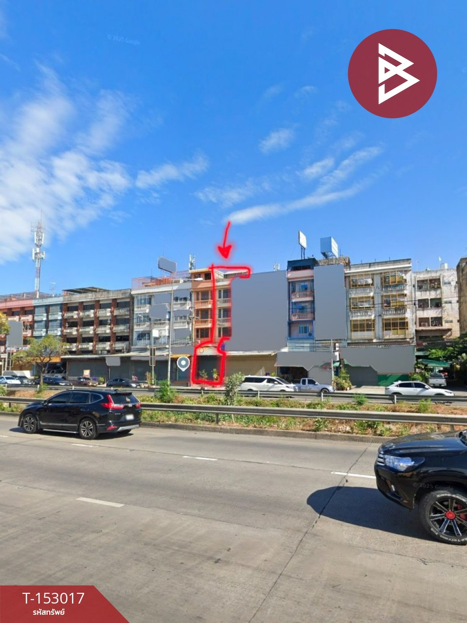 ขาย/เช่าอาคารพาณิชย์ 4 ชั้น เนื้อที่ 20 ตร.วา บางเมือง สมุทรปราการ
