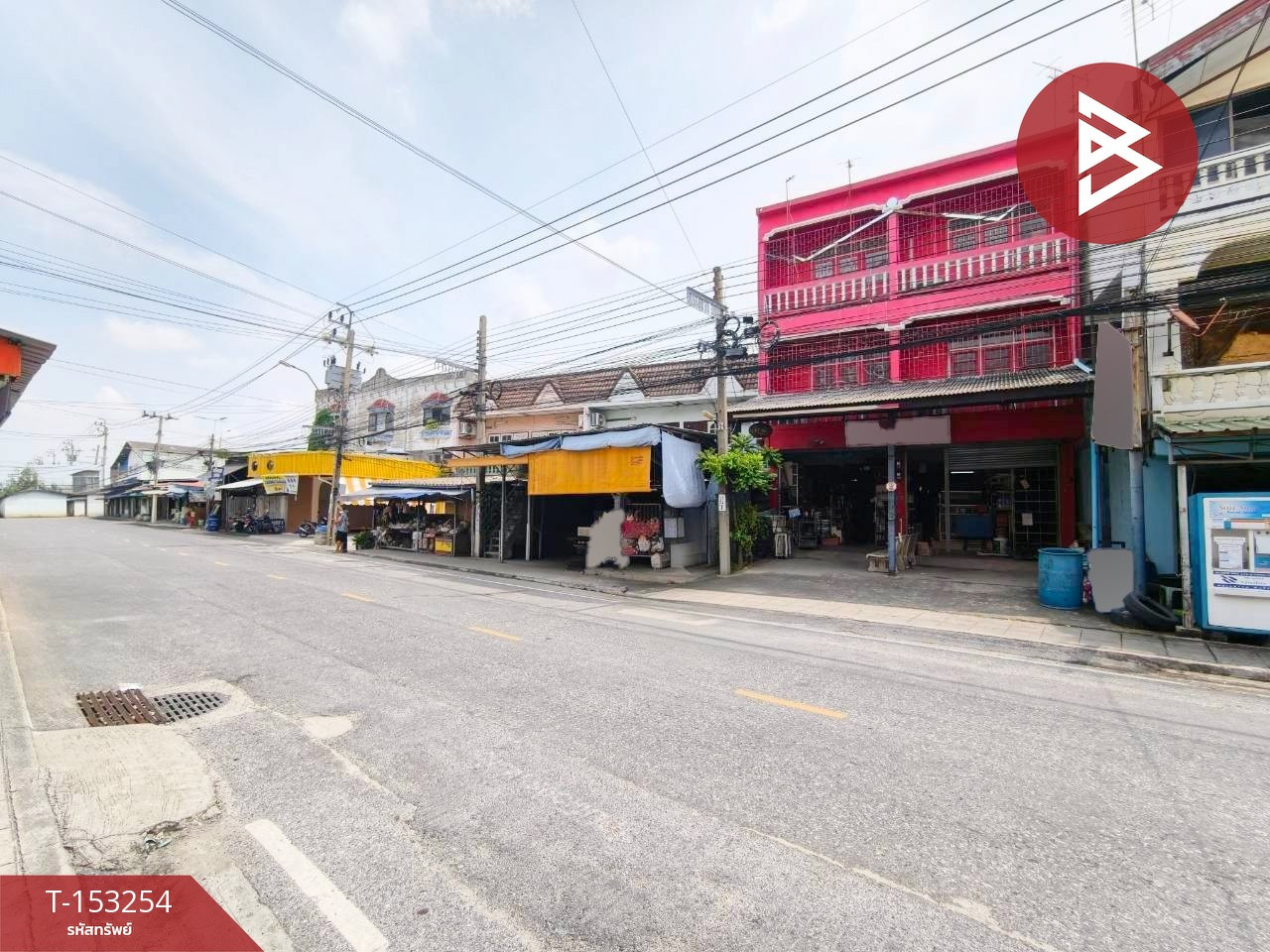 ขายอาคารพาณิชย์ 2 คูหา ซอยวิทยุการบิน ท้ายบ้าน สมุทรปราการ