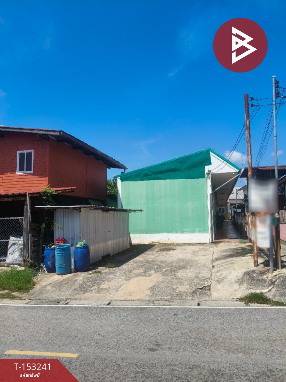 ขายห้องแถวชั้นเดียว เนื้อที่ 106.2 ตร.วา ต.เมืองเก่า จ.ขอนแก่น ทำเลดี
