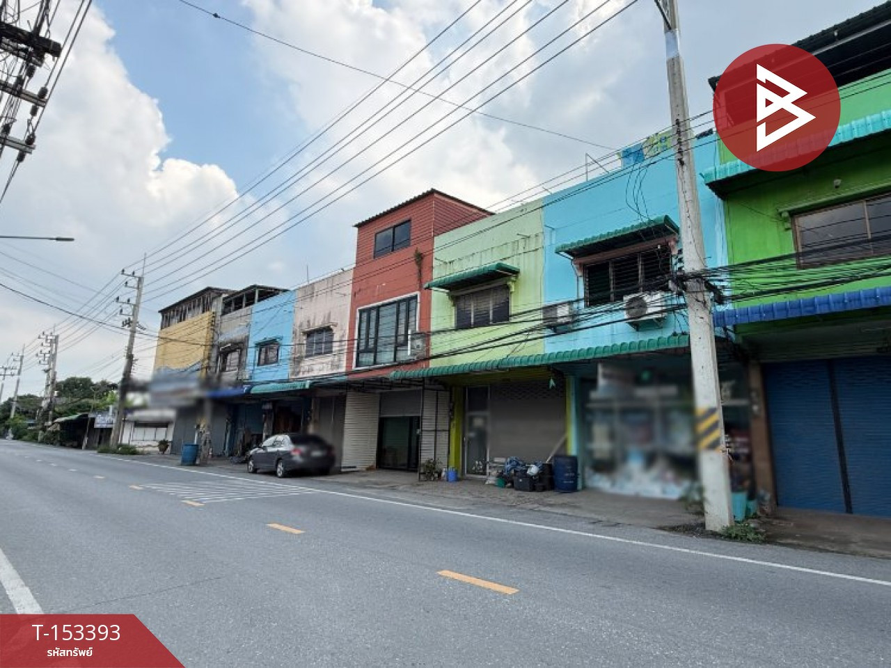 ขายอาคารพาณิชย์ 3 ชั้นพร้อมทำกิจการ ซอยโรมัน สามพราน นครปฐม ทำเลดี