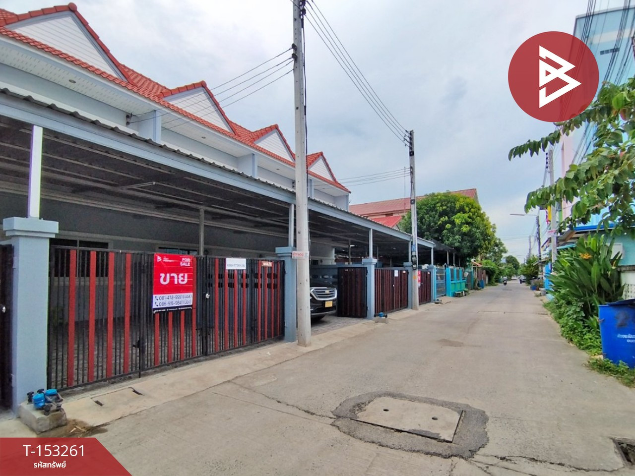 ขายทาวน์เฮ้าส์ 2 ชั้น เนื้อที่ 19.8 ตร.วา วังน้อย พระนครศรีอยุธยา