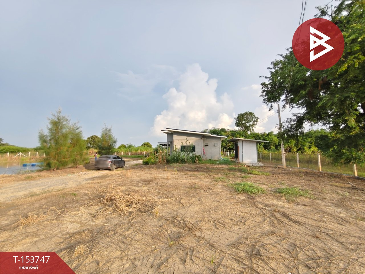 ขายบ้านเดี่ยวพร้อมที่ดิน เนื้อที่ 1 ไร่ 3 งาน 3 ตร.วา บ้านโป่ง ราชบุรี