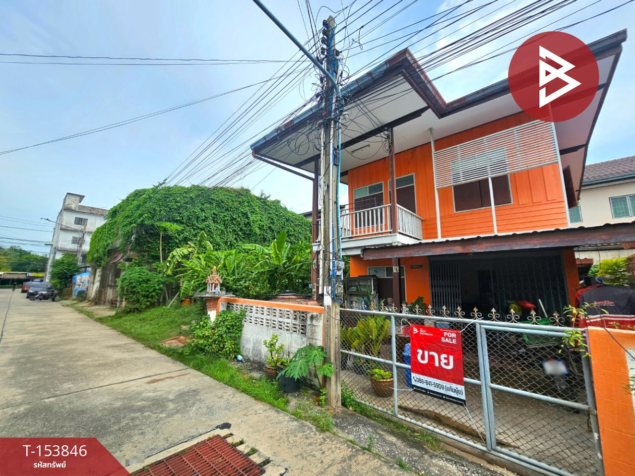 ขายบ้านเดี่ยว 2 ชั้น เนื้อที่ 32 ตร.วา บ้านสวน ชลบุรี