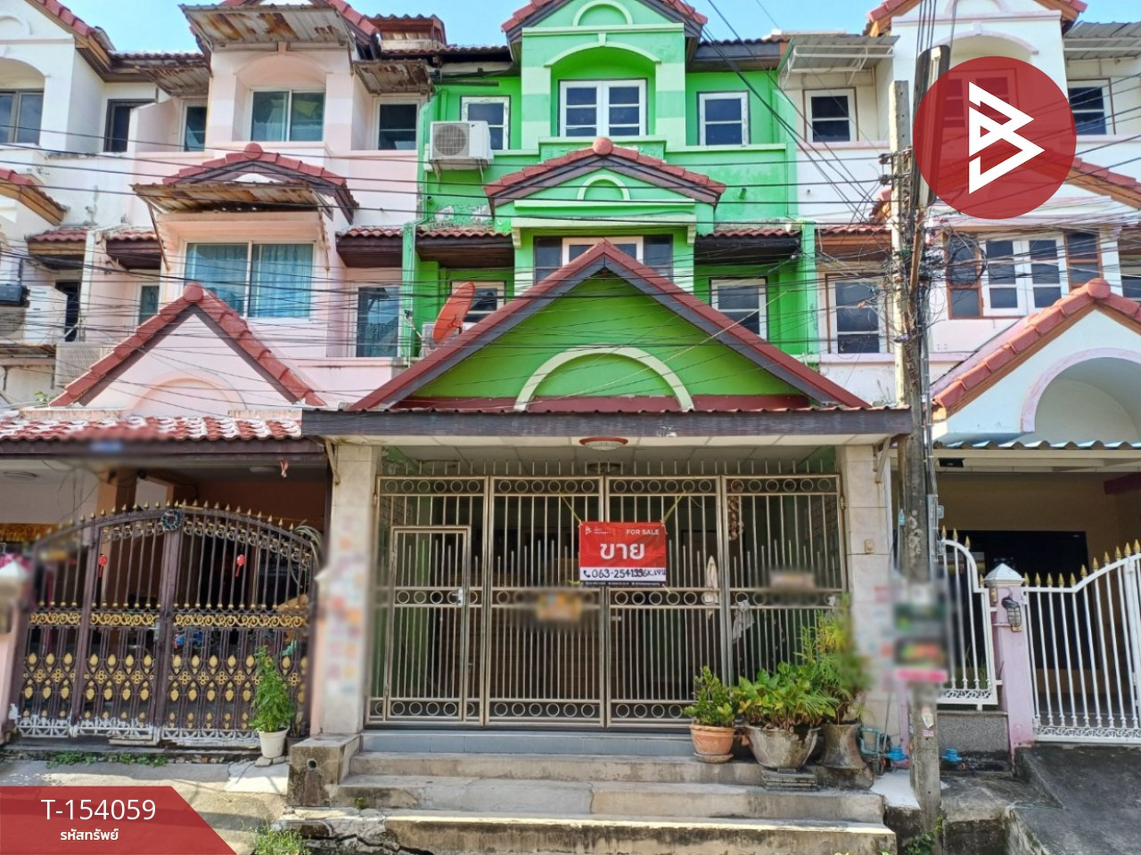 ขายทาวน์เฮ้าส์ 3 ชั้น โครงการมั่งมีซิตี้ บางแค (Mangmee City Bangkhae)