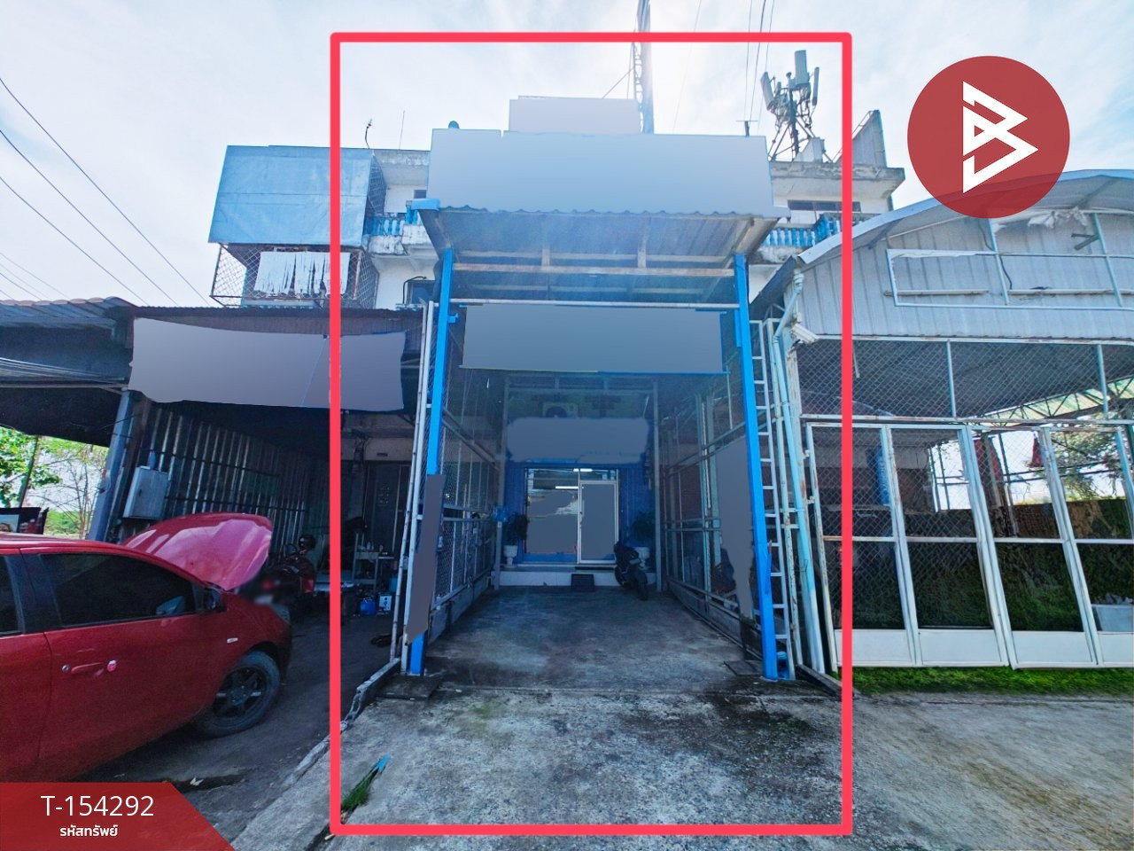 ขายอาคารพาณิชย์ ถ.ลาดกระบัง54 เนื้อที่ 44 ตร.วา บางเสาธง สมุทรปราการ