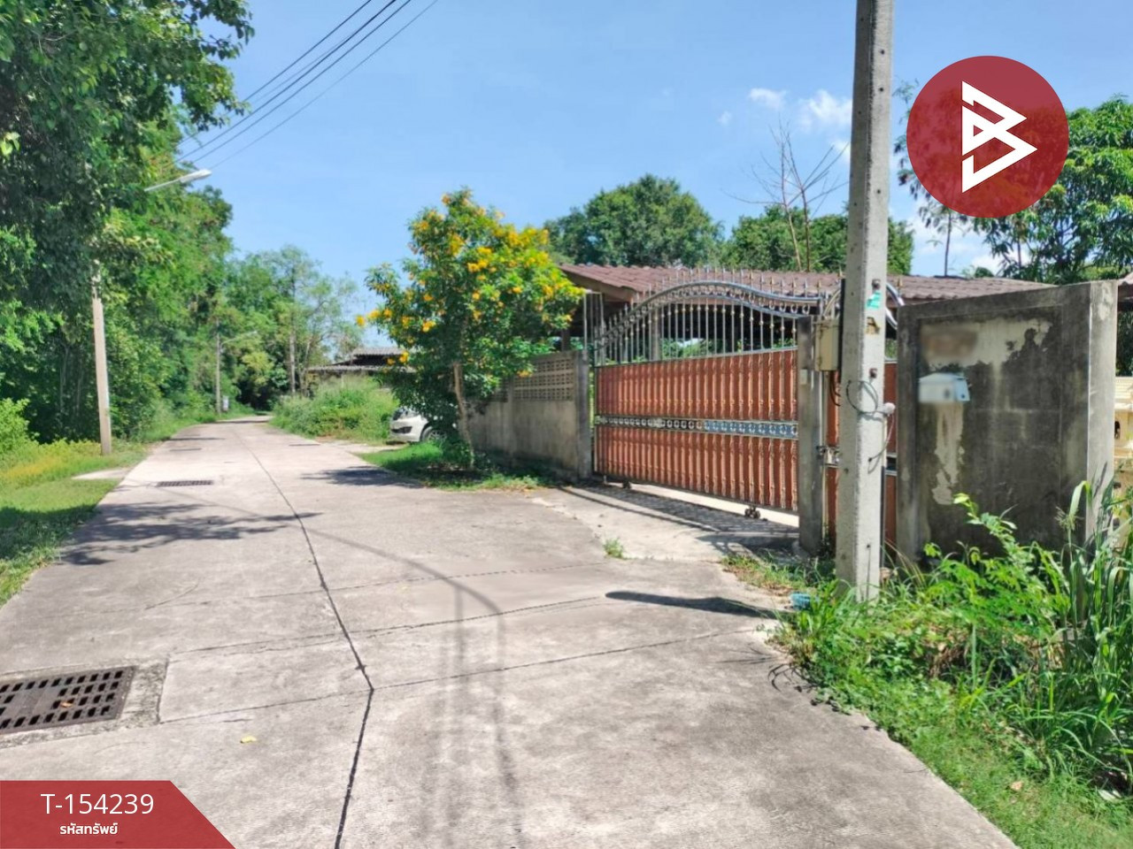 ขายบ้านเดี่ยวชั้นเดียว เนื้อที่ 1 งาน 1 ตร.วา บ้านปึก ชลบุรี