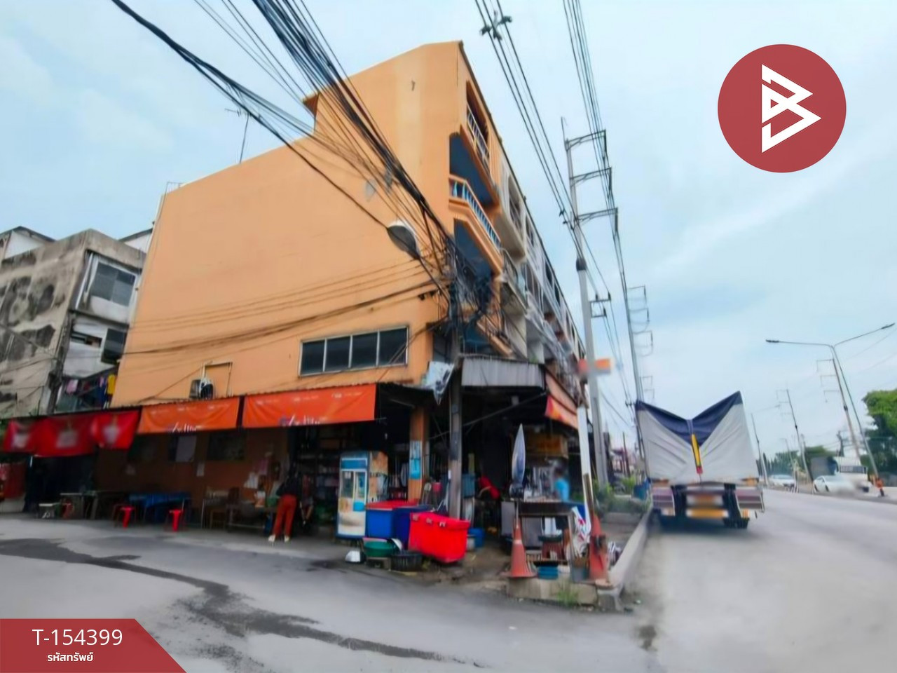 ขายอาคารพาณิชย์ 4.5 ชั้น ถ.ลำลูกกา เนื้อที่ 18 ตร.วา ลำลูกกา ปทุมธานี