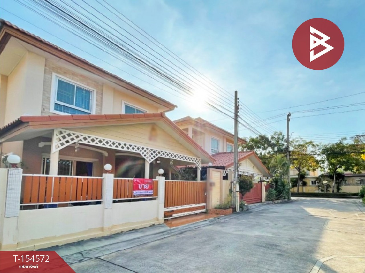 ขายบ้านแฝด หมู่บ้านปัญฐิญา แพรกษา สมุทรปราการ