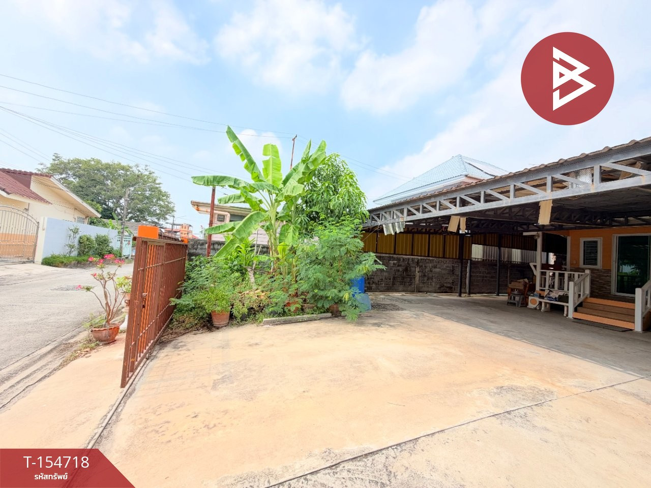 ขายบ้านเดี่ยวพร้อมที่ดิน 1 ชั้น เนื้อที่ 62 ตร.วา ท้ายบ้าน สมุทรปราการ