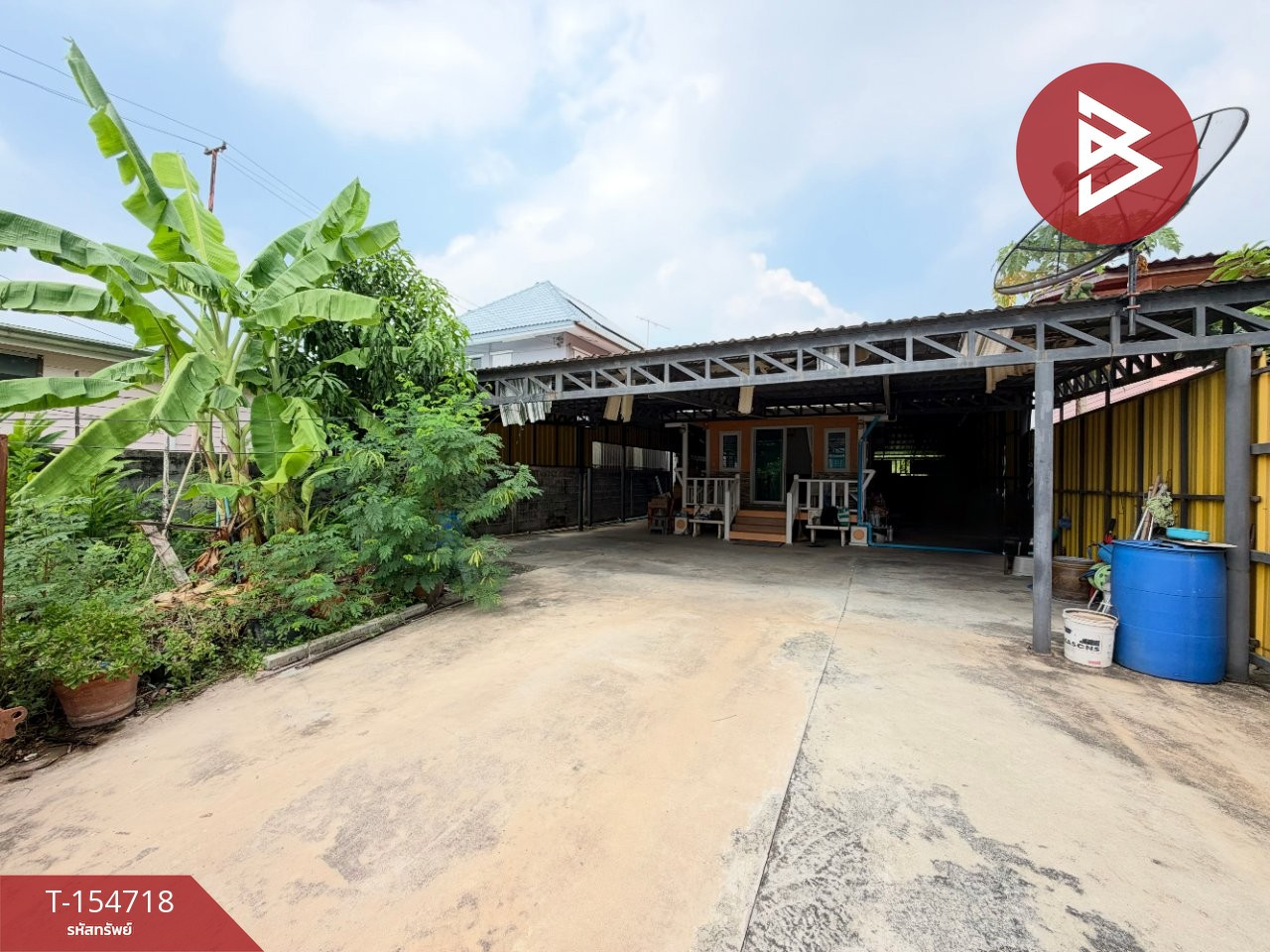 ขายบ้านเดี่ยวพร้อมที่ดิน 1 ชั้น เนื้อที่ 62 ตร.วา ท้ายบ้าน สมุทรปราการ