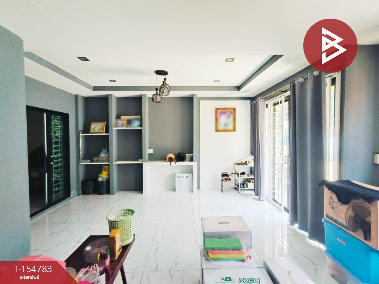 ขายทาวน์เฮ้าส์ชั้นเดียว เนื้อที่ 32 ตร.วา บ้านปรก สมุทรสงคราม