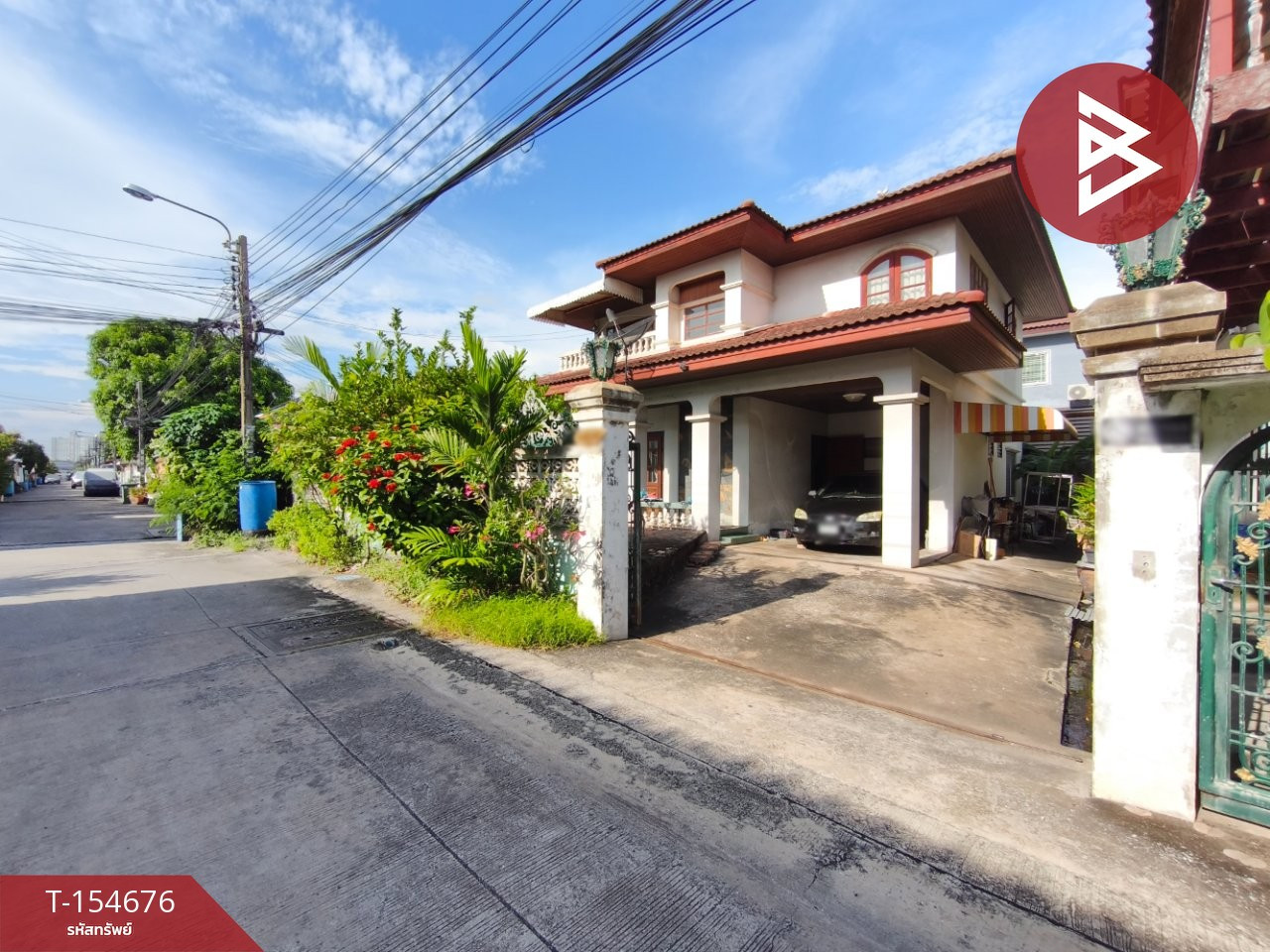 ขายบ้านเดี่ยว 2 ชั้น เนื้อที่ 53 ตร.วา บางด้วน สมุทรปราการ