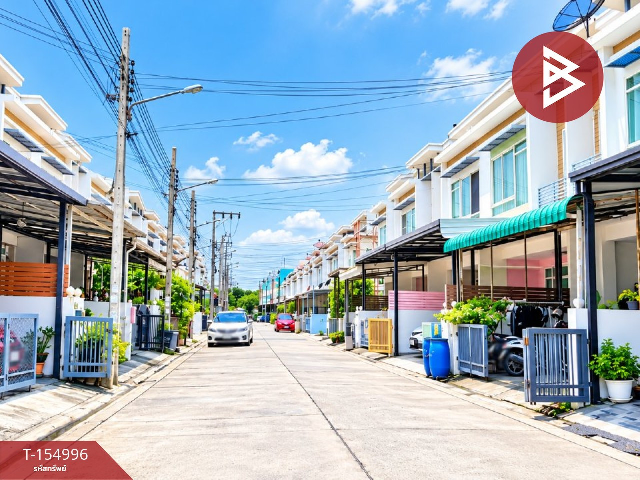 ขายทาวน์เฮ้าส์ 2 ชั้น โครงการเดอสยาม สวนหลวง ร.9 ประเวศ กรุงเทพฯ