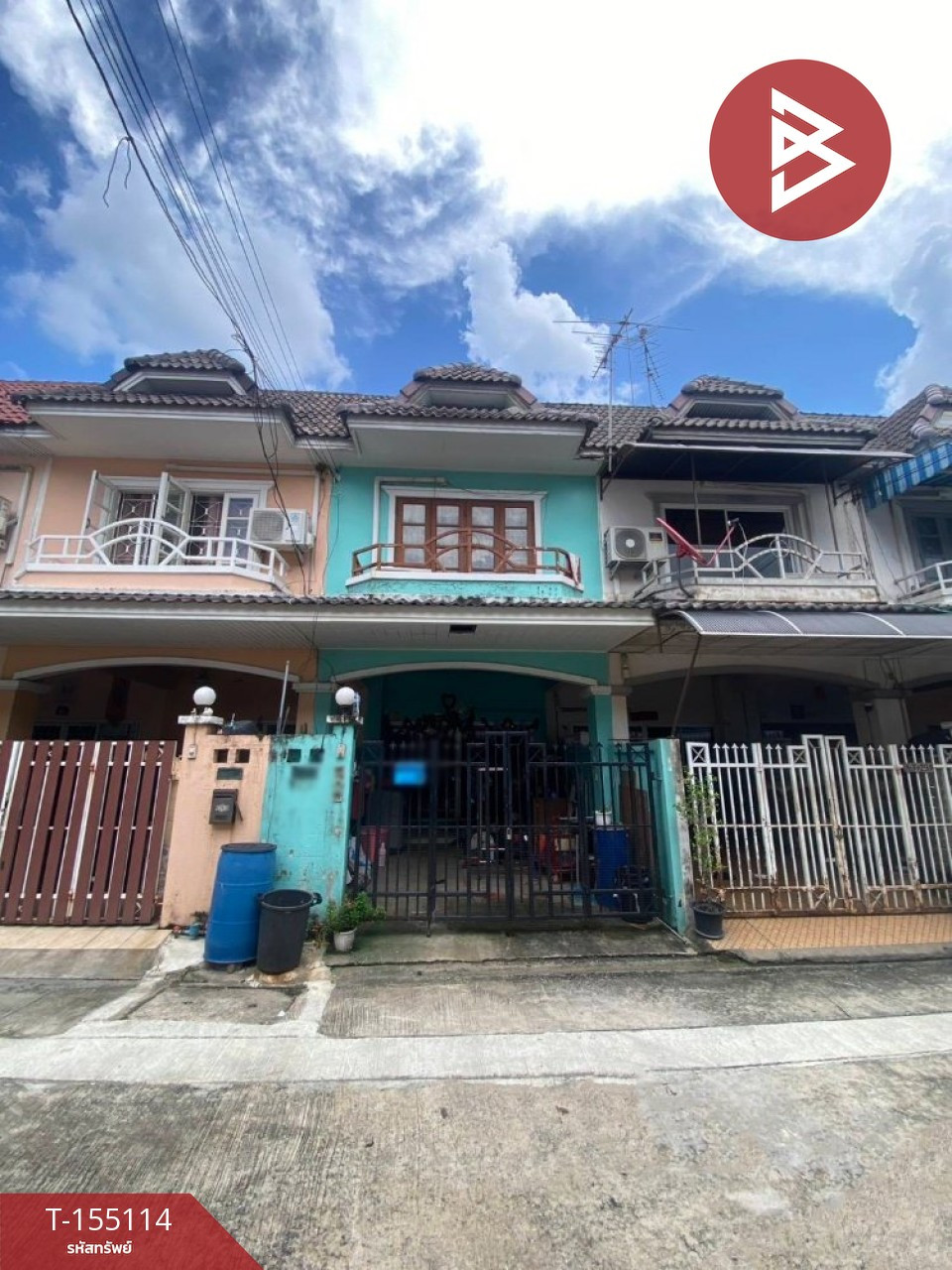 ขายทาวน์เฮ้าส์ หมู่บ้านมนวดี บางบัวทอง นนทบุรี