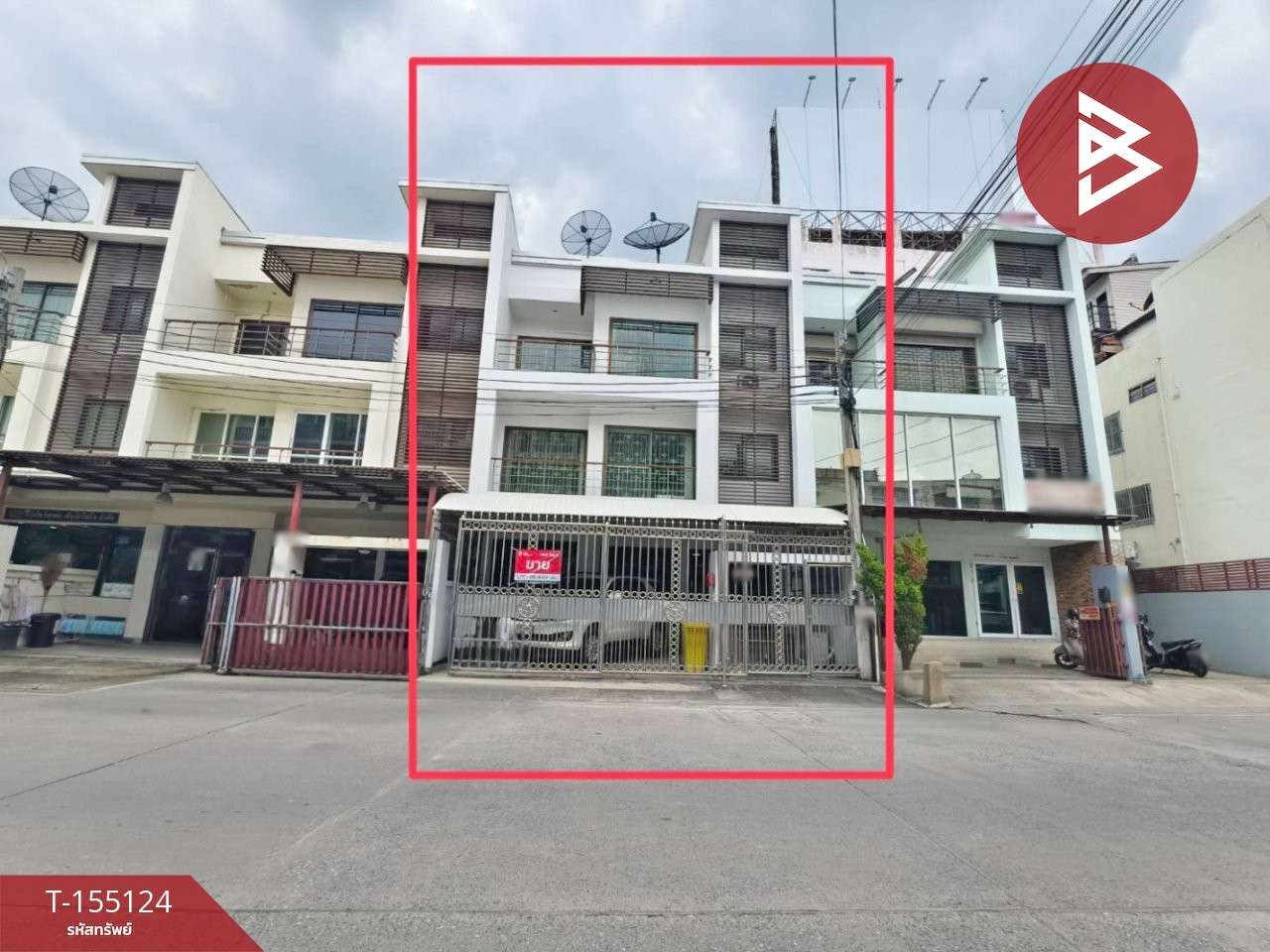 ขายทาวน์โฮม 3 ชั้น เนื้อที่ 32 ตร.วา เทพารักษ์ เมืองสมุทรปราการ ทำเลดี