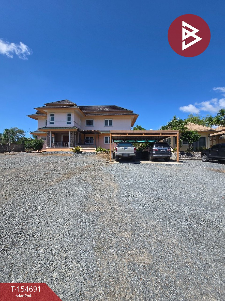 ขายรีสอร์ทพร้อมบ้านเดี่ยว 2 ชั้น เนื้อที่ 3 ไร่ 3 งาน 90 ตร.วา ท่าใหม่ จันทบุรี